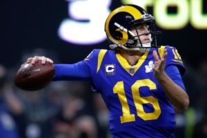 Jared Goff of the Los Angeles Rams is the highest paid players in the NFL